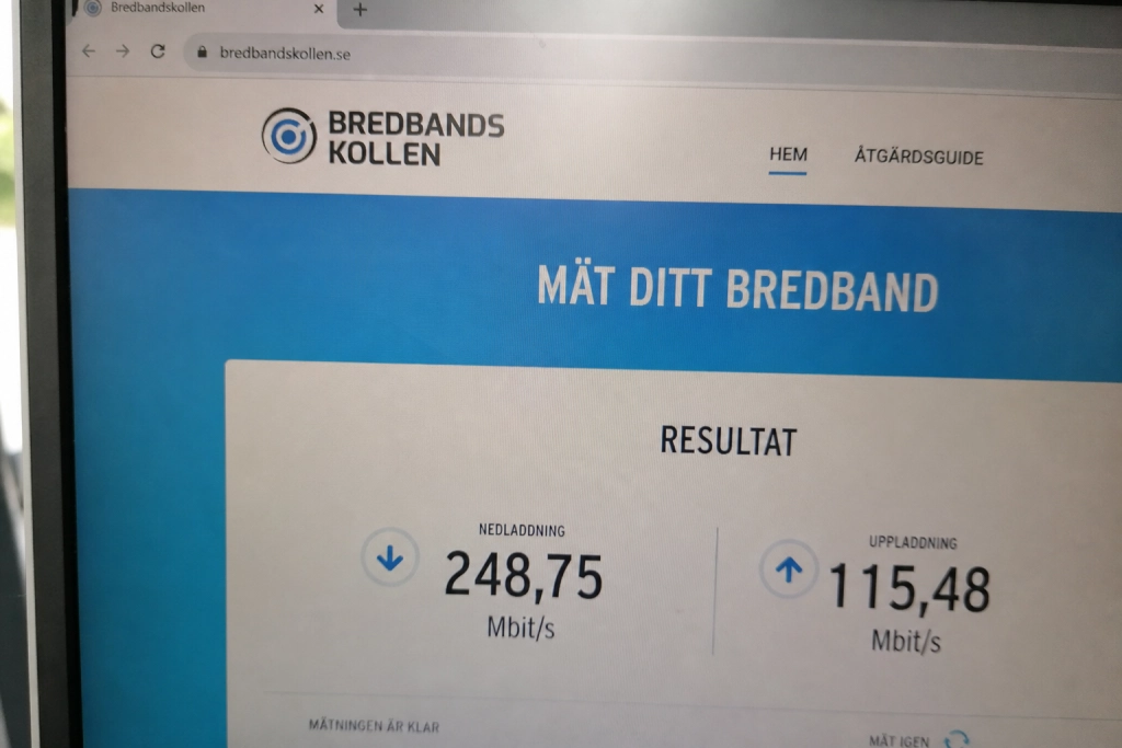 Betalar du för snabbt bredband: Så visar ett gratis test vad du faktiskt får hem