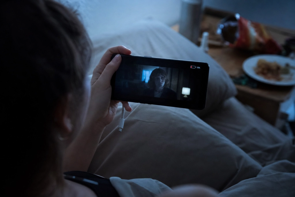 Batteriet slut vid lunch? En Netflix-timme kostar 25 procent och en inställning stoppar det