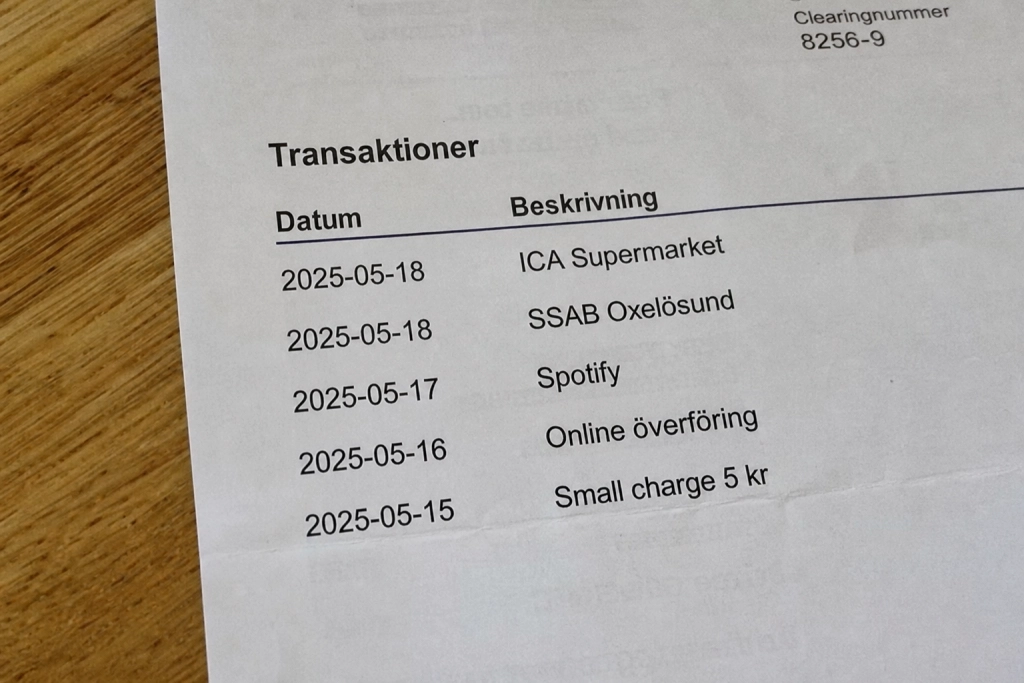 Okänt litet belopp på kontoutdraget: Det är ett varningstecken om att ditt kort är komprometterat