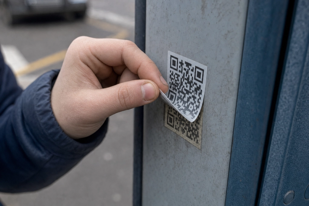 QR-koden på bordet kan leda rakt till bedragare: Tre tecken avslöjar den falska