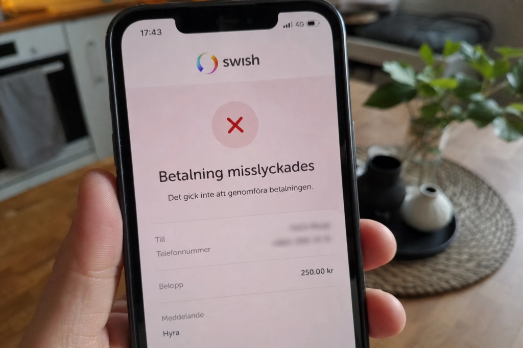 Swish stoppar betalningen utan varning: Så kontrollerar och ändrar du din dagsgräns